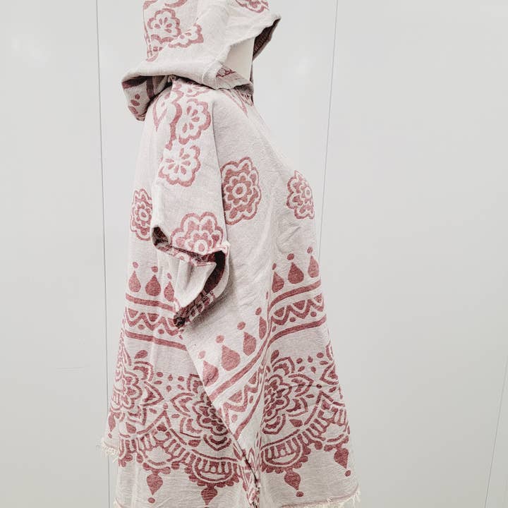 EBRU Home - Wholesale Poncho - Kids - Kids poncho Beach cover-up, Hand made Light Jacket6