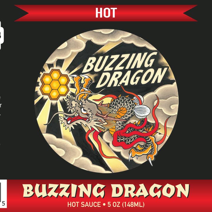 Ledwon's Sauce Company - Wholesale Hot Sauce - Buzzing Dragon2