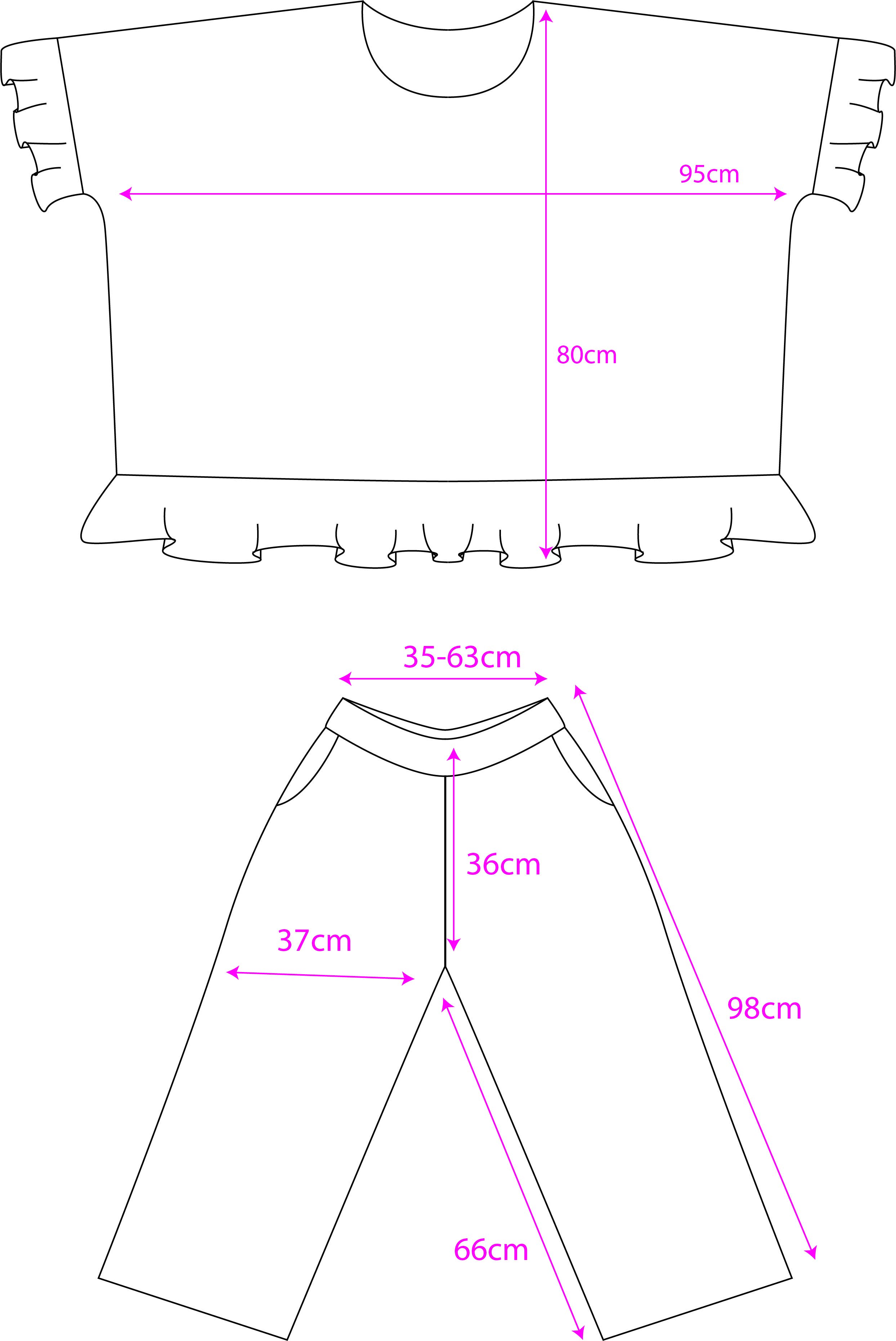Lucy Sparks – Conjunto de top e calça (roupa NÃO Casual) - Mulher por atacado – CONJUNTO PLUS SIZE DE TOP E CALÇAS COM BAINHA FRANZIDA8