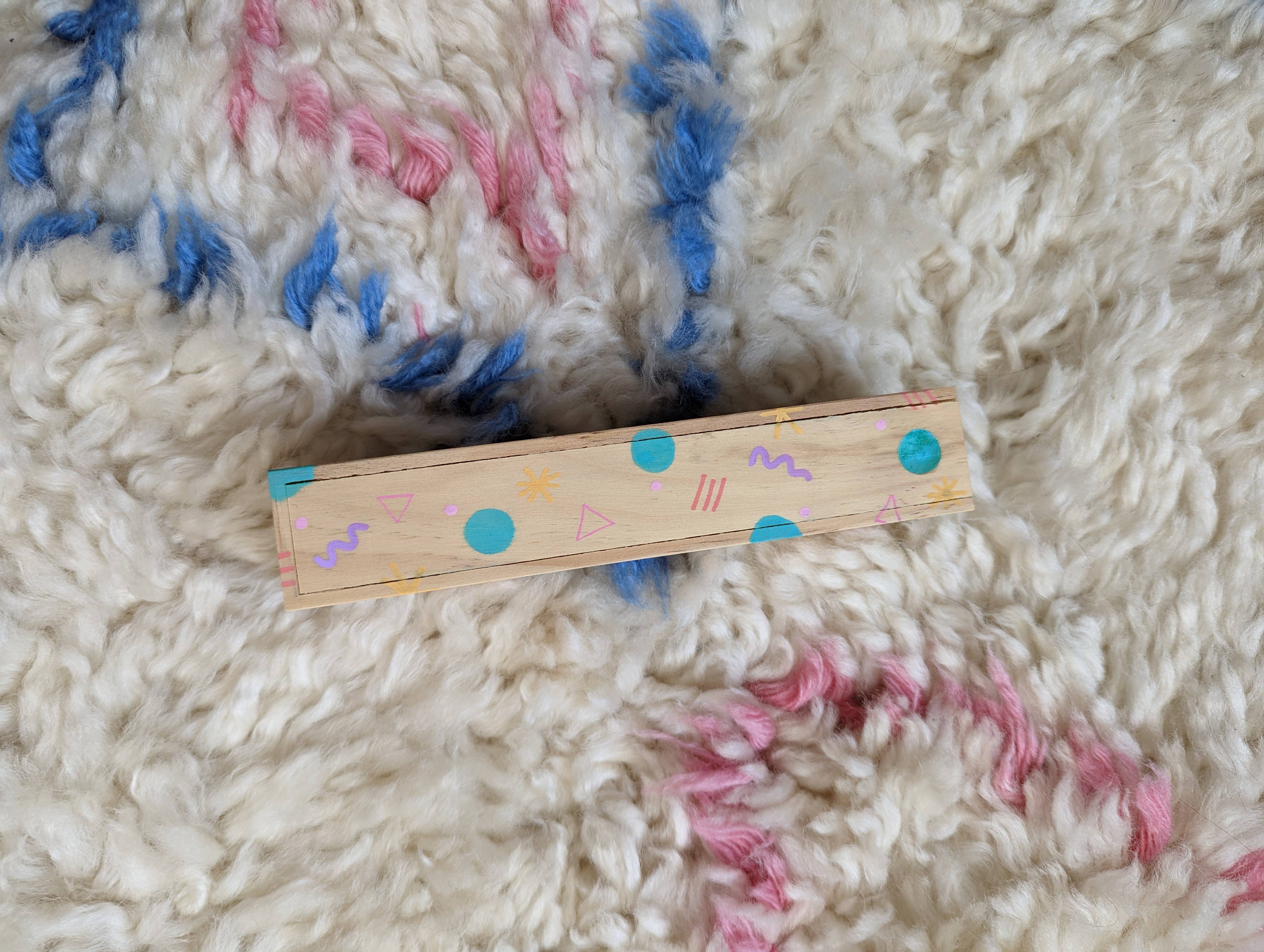 Foreignspell - Wholesale Decorative Box - Throwback | Hand-Painted, One-of-a-Kind Wooden Box