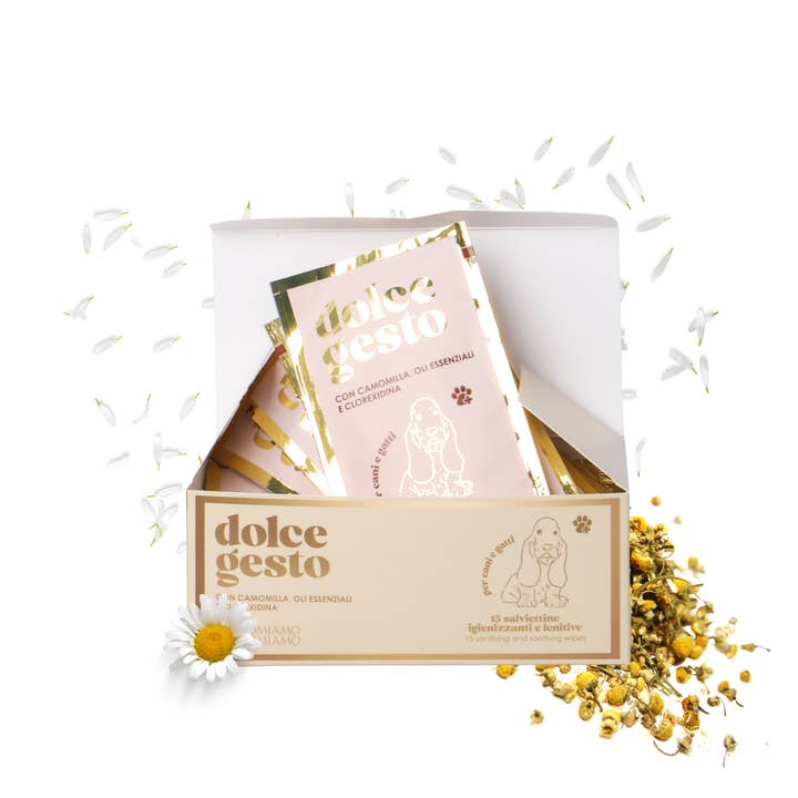 DOLCE GESTO - Sanitizing Wipes For Animals for wholesale by Profumiamo