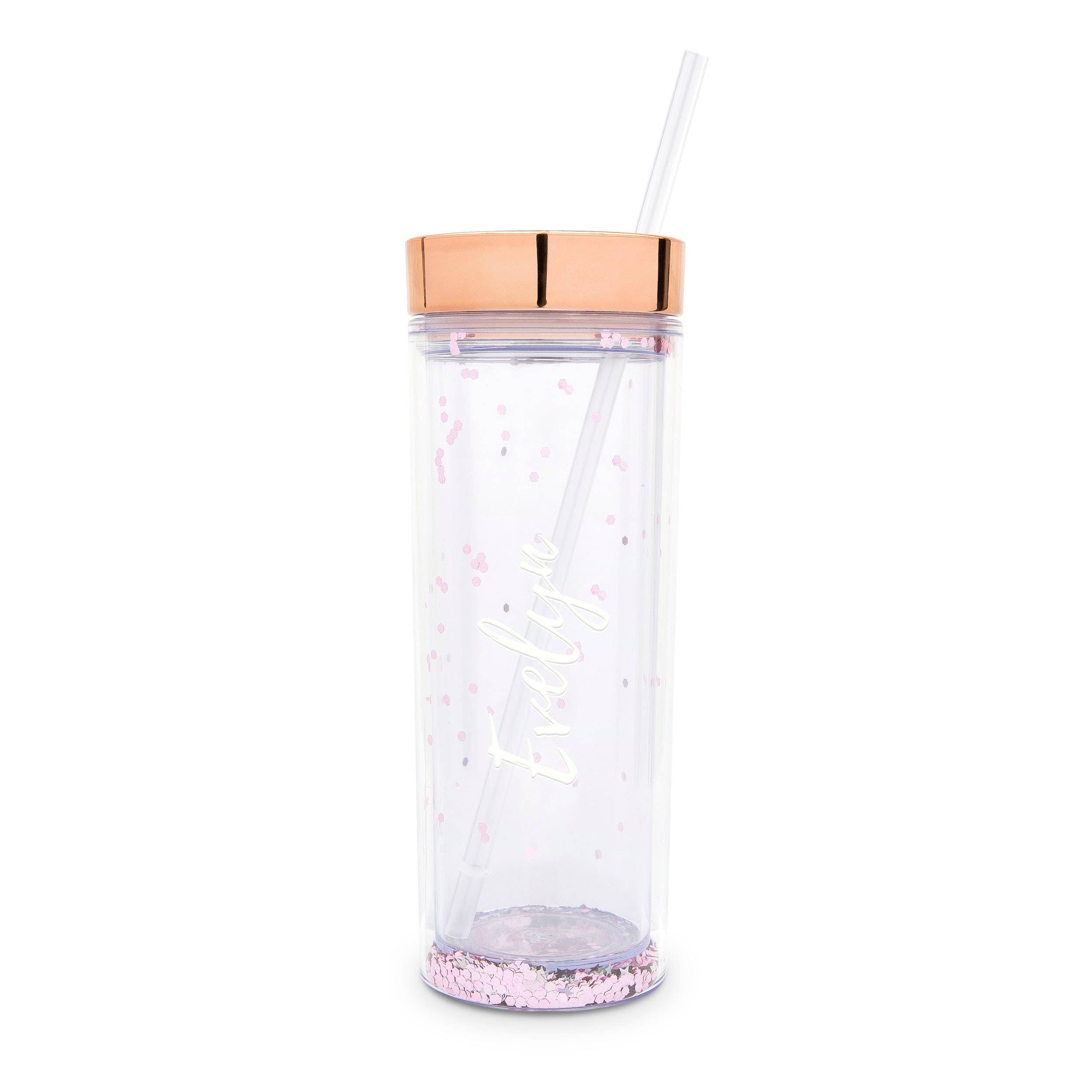 Weddingstar Inc. – wholesale Insulated mug/tumbler – 17 oz. Insulated Plastic Drink Tumbler - Calligraphy17