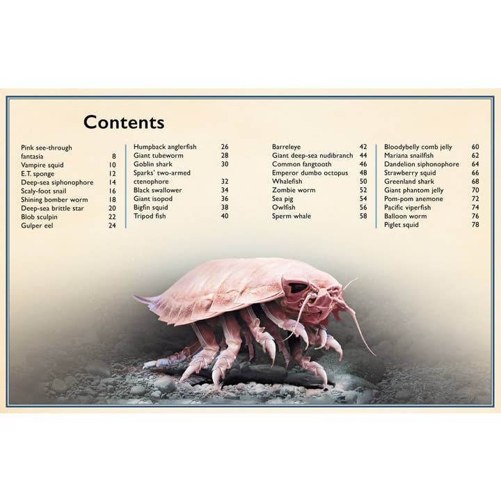 Insight Editions - #1 Pop Culture Publisher - Wholesale Nature & Outdoors - The Magnificent Book of Creatures of the Abyss1
