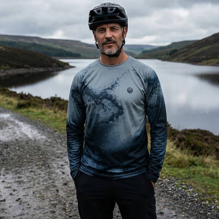 Poison Long Sleeve Performance MTB Jersey for wholesale by Odyssey Activewear