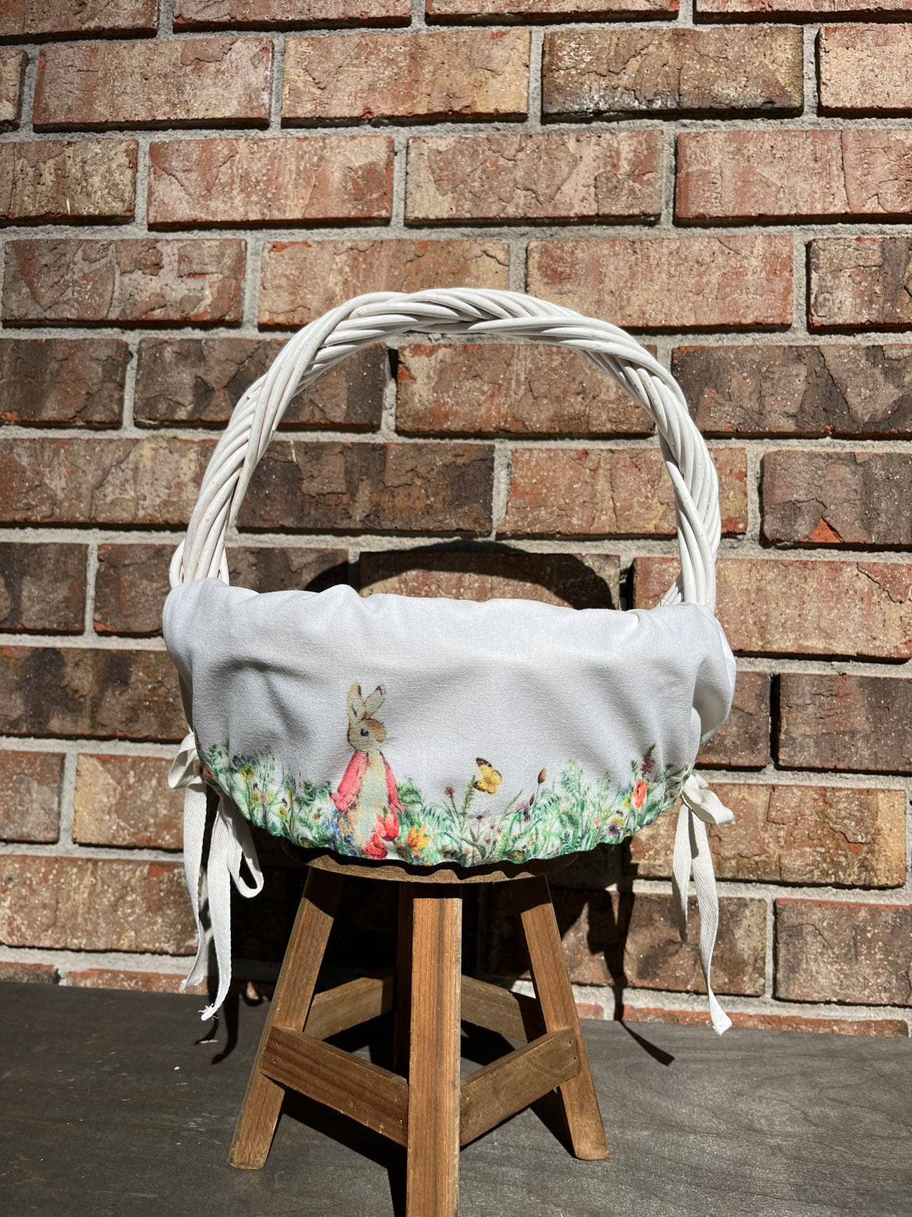 LoveFarmhouseCraft - Wholesale Basket - Kids & Baby - Rabbit Easter basket liner,easter basket liner boy or girl10