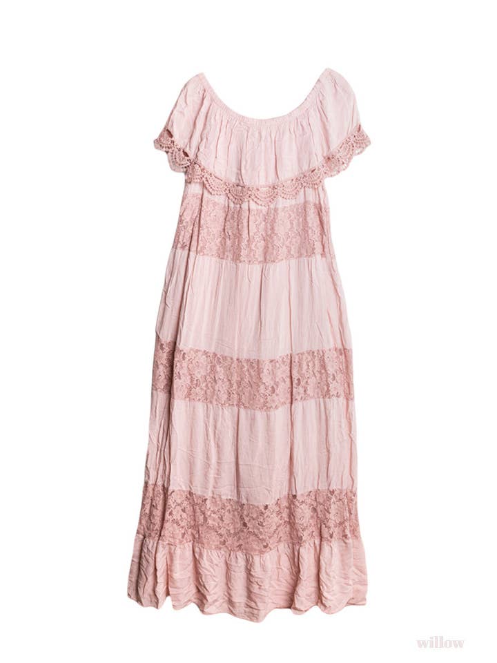 MOONSUN - Wholesale Dress - Women's - Long lace dress