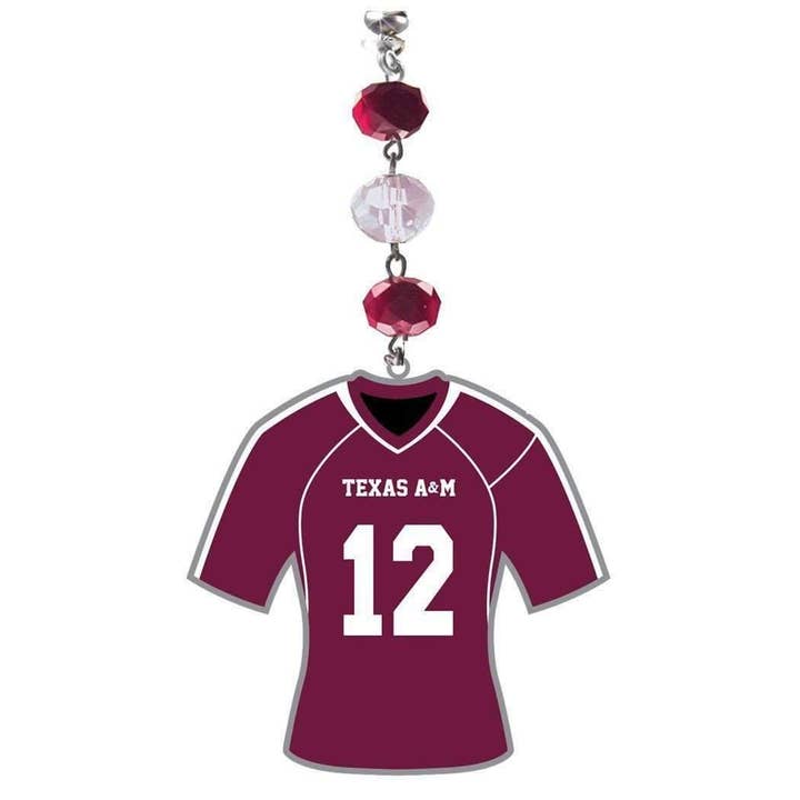 Texas A & M University - Jersey (sæt med 3) MAGNETISK ORNAMENT for engroshandel hos MagTrim