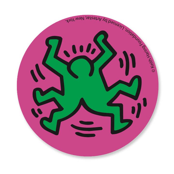 Groene Dubbele Dansende Mannen Knop voor wholesale door PINTRILL