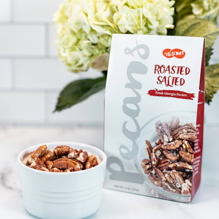 Roasted Salted Pecans for wholesale by Watanut