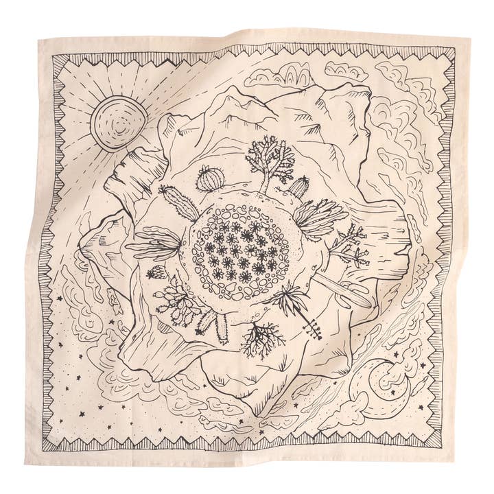 Handker Bandanas - Wholesale Bandana - Women's - No. 068 Desert0