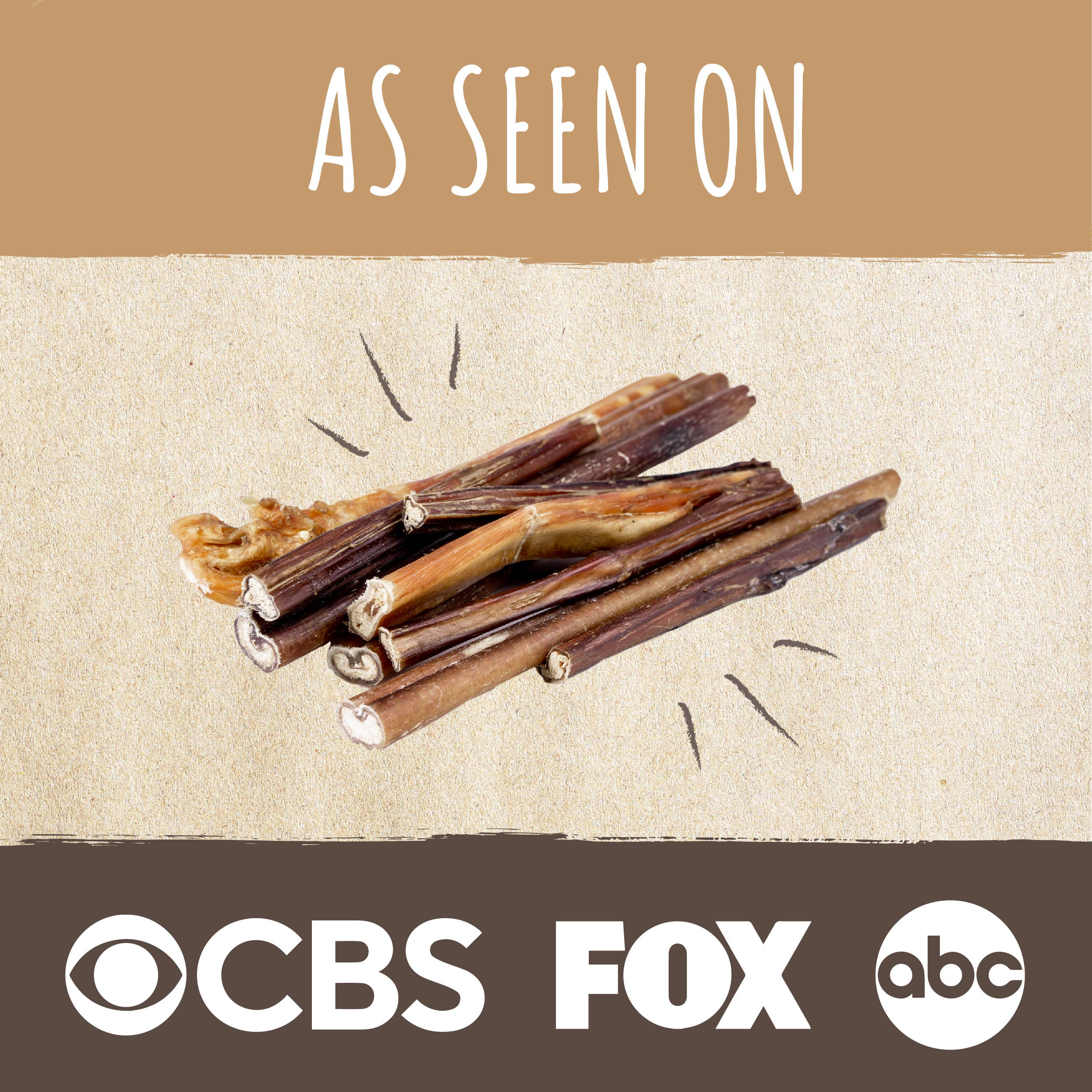 Mighty Paw - Venta al por mayor Chuches - Perros - Paquete variado de palos Naturals Bully10