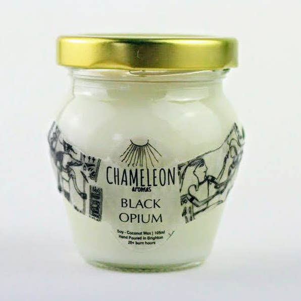 CHAMELEON AROMAS - Wholesale Jar/Filled Candle - Black Opium Candle1
