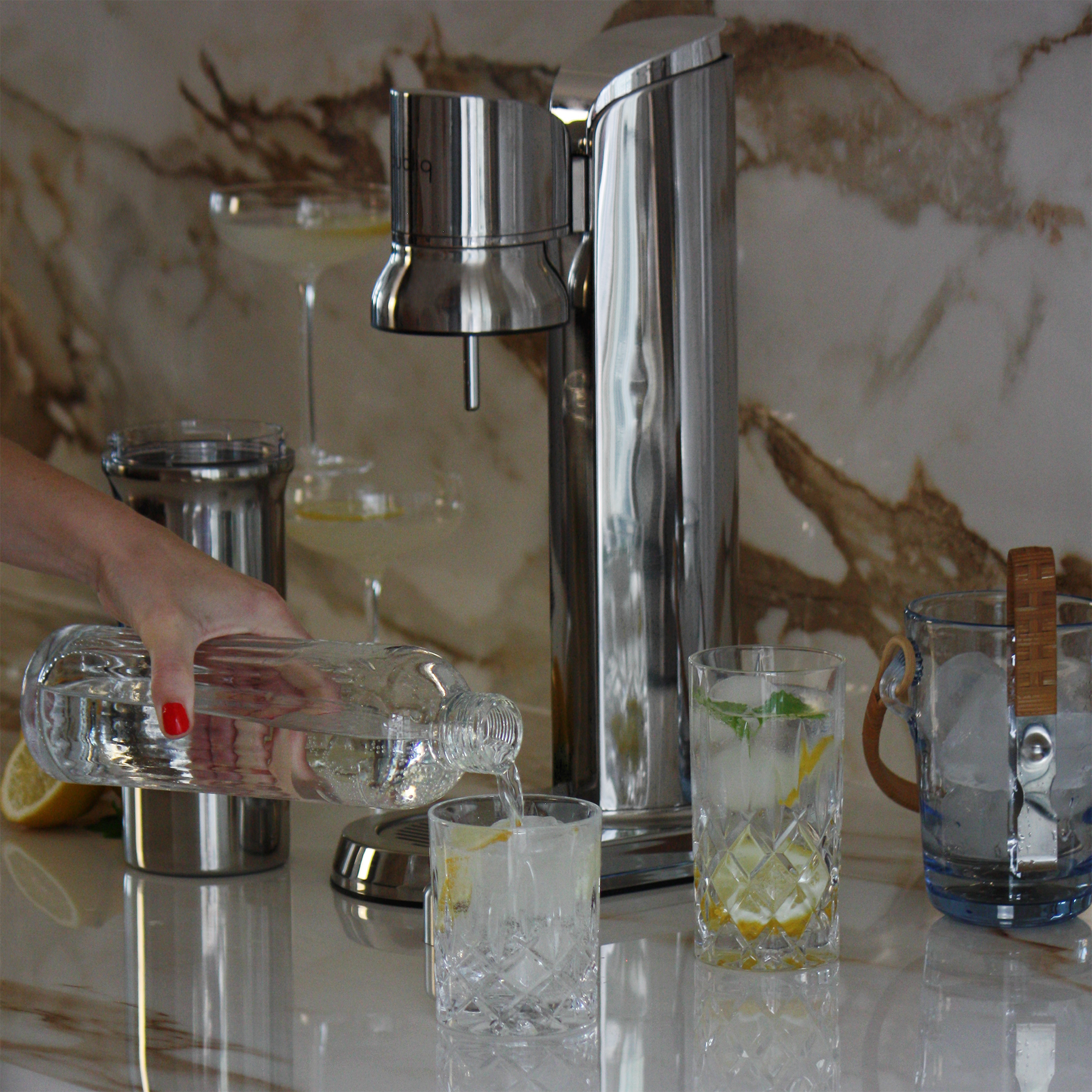 bubliq - Wholesale Kitchen Appliance - Glass bottle for bubliq glass carbonator3