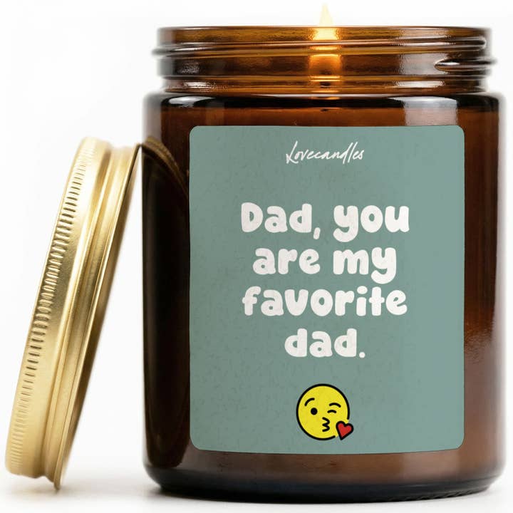 Vanilj doftljus - Pappa, du är min favoritpappa för wholesale av Lovecandles