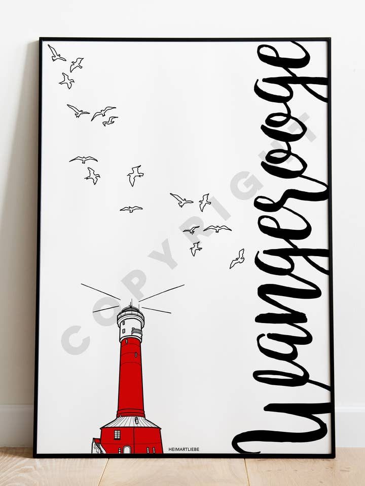 IMPRIMIR - FARO DE WANGEROOGE para venta al por mayor de HEIMARTLIEBE®