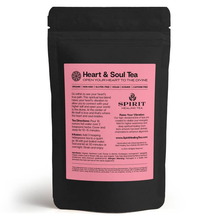 Spirit Healing Tea - Wholesale Loose Tea - Heart & Soul Tea1