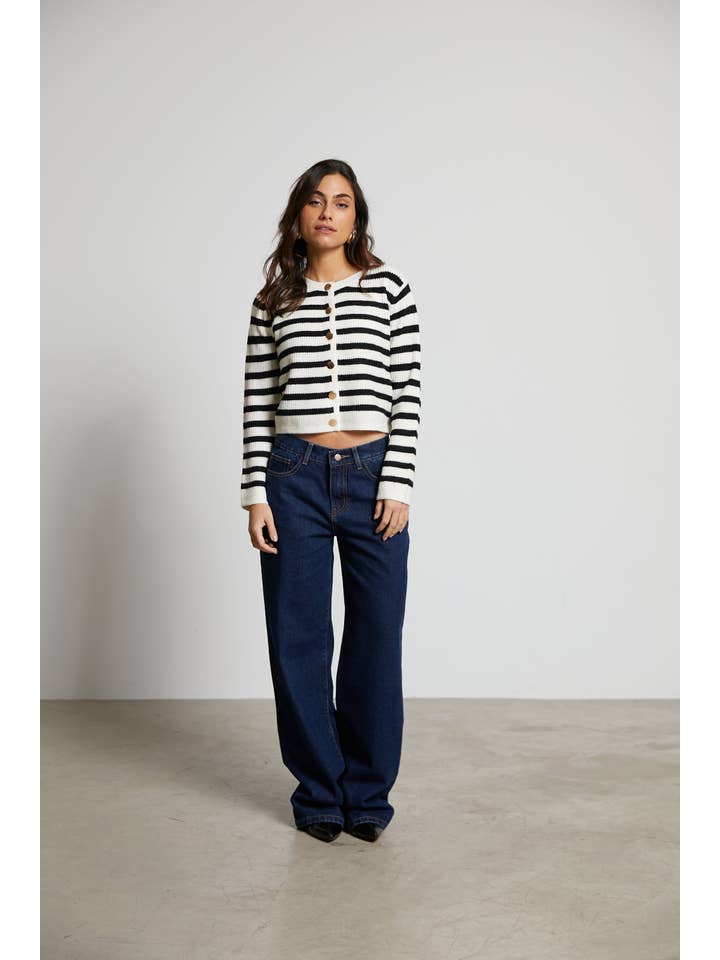 MEYME - Wholesale Jeans – Women’s - Rita wide leg mid-rise jeans