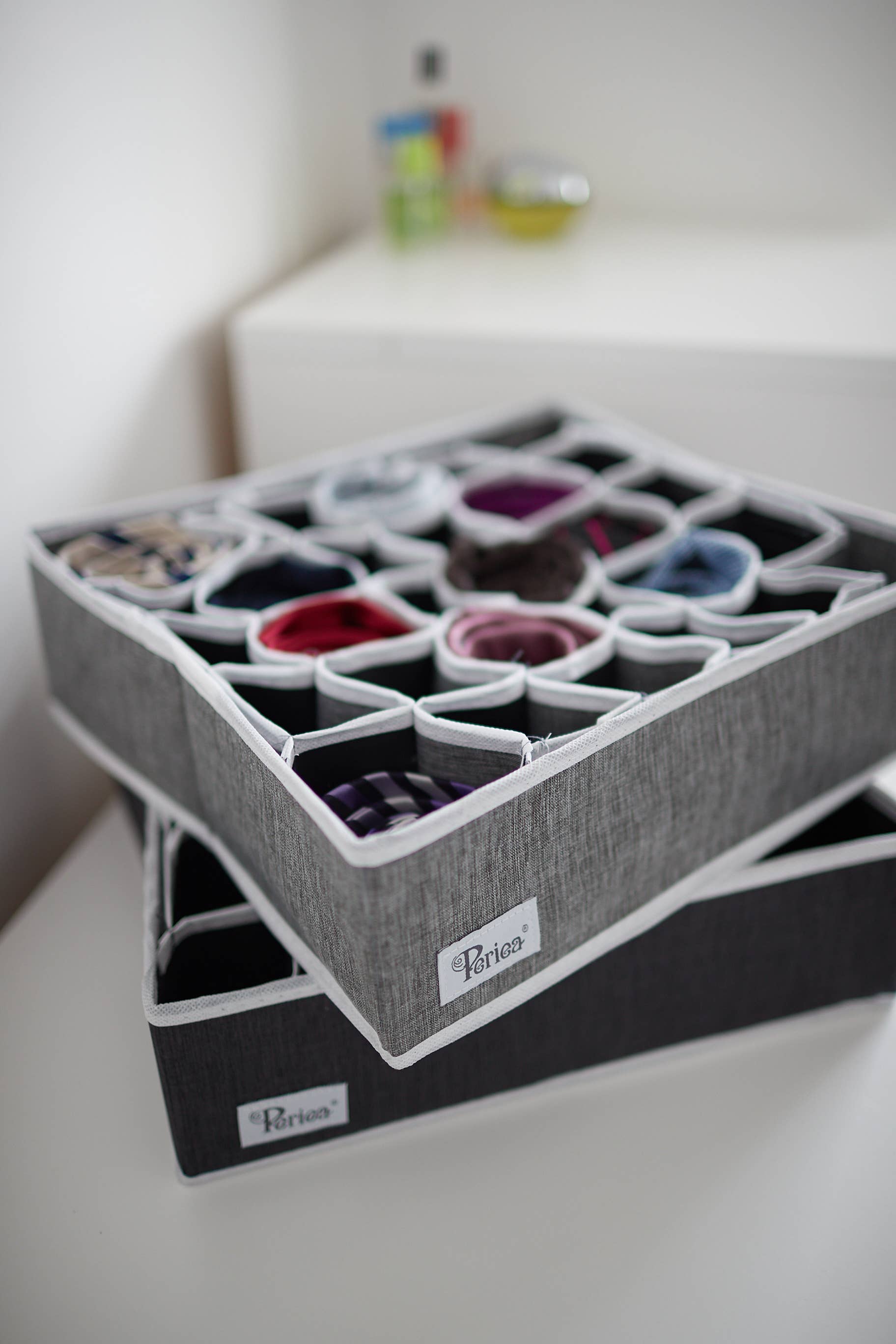 Periea – wholesale Drawer organiser – Periea Drawer Organiser 30 compartments Socks & Underwear3