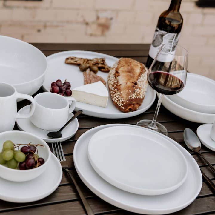 TABLESETTERS LIMITED - Wholesale Appetizer Serveware - Mesa Ceramics Uno 17cm Granite Stoneware Plate 13