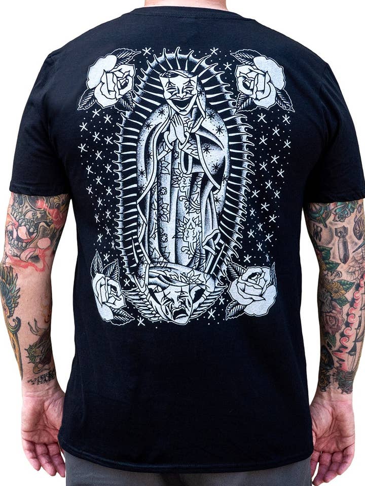 T-shirt graphique pour homme - Rire maintenant pleurer plus tard pour la vente par Black Market Art