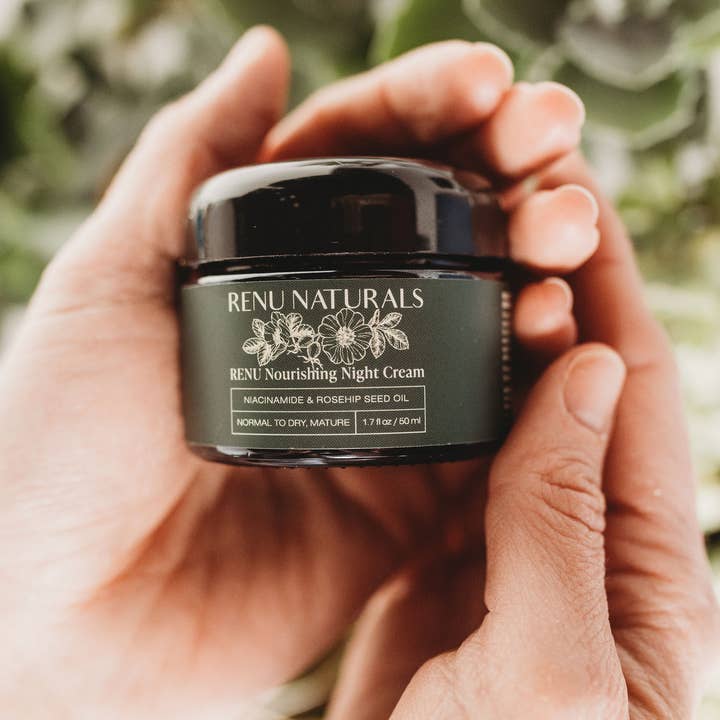 Renu Naturals - Wholesale Night Cream - Night Cream with Niacinimide & Rosehip Seed Oil3