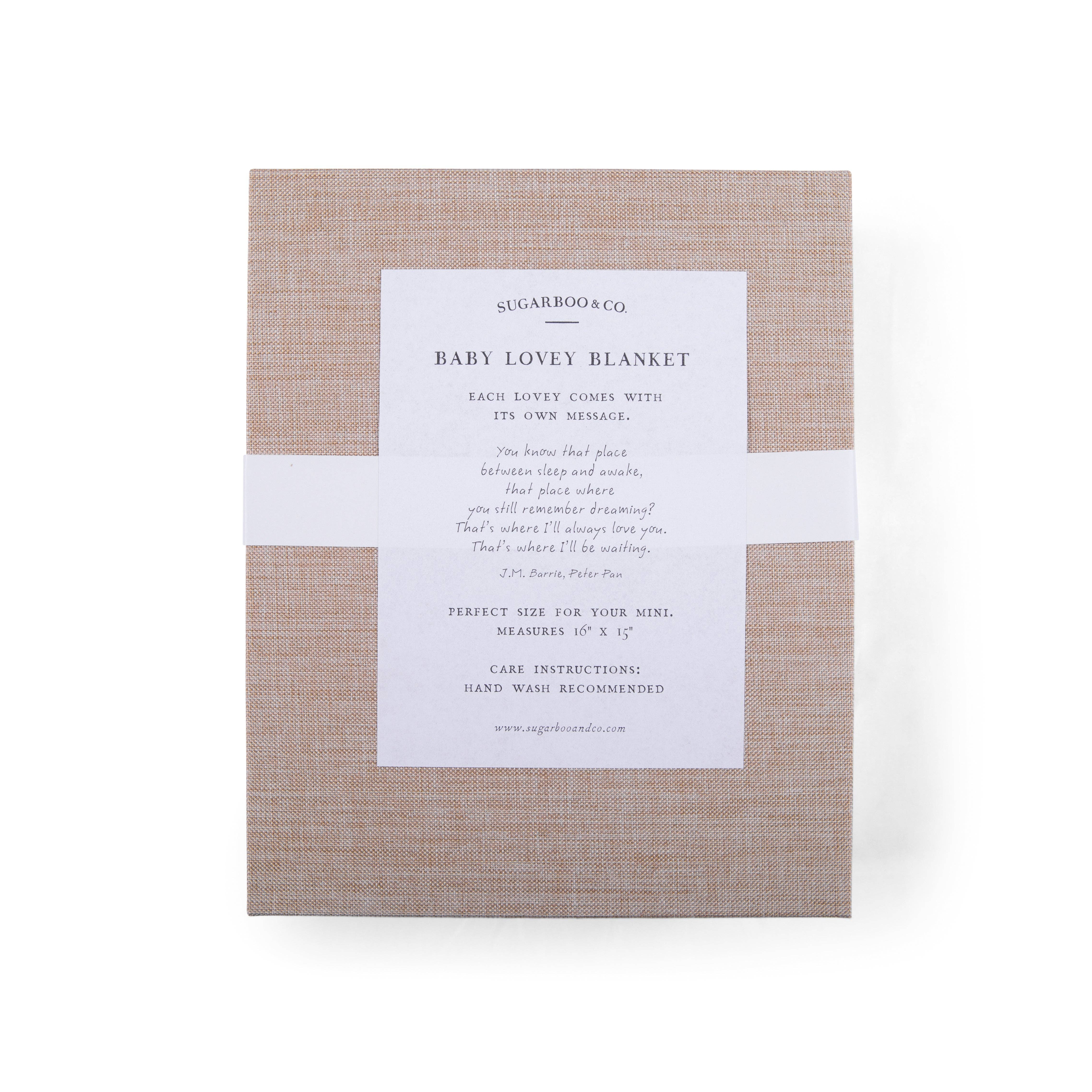 Sugarboo & Co - Vente Couverture douillette – bébé - Couverture doudou bébé "Les anges veillent"1