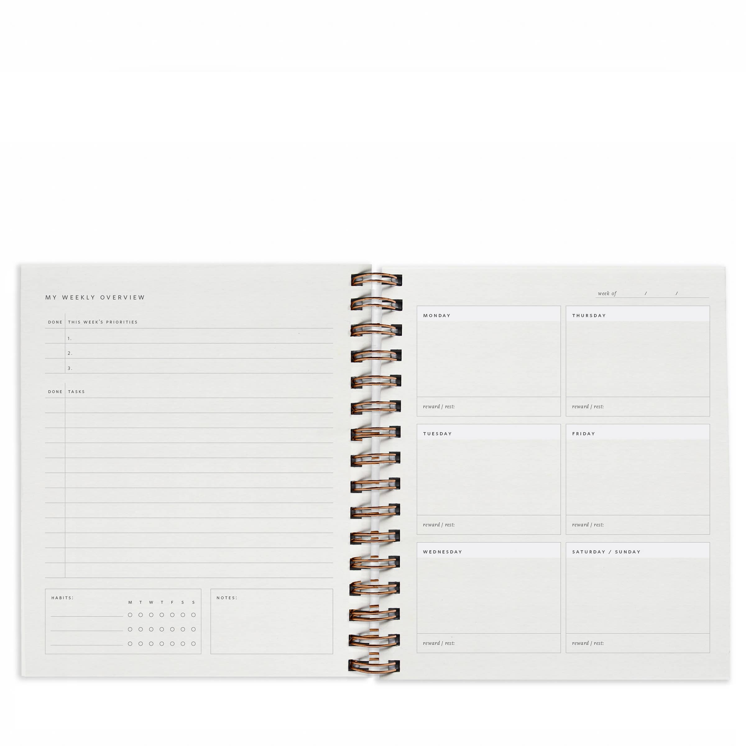 Ramona & Ruth - Wholesale Planner - Quarterly Overview Planner | Assorted Colors // Undated9