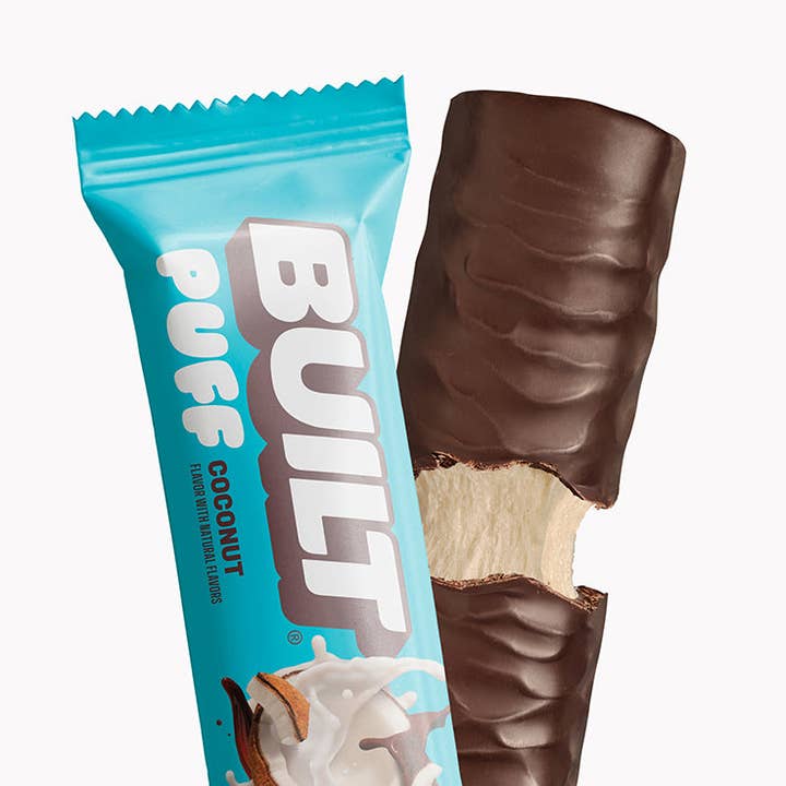 Built Bar - Wholesale Snack Bar - Coconut Puffs - 12ct.1