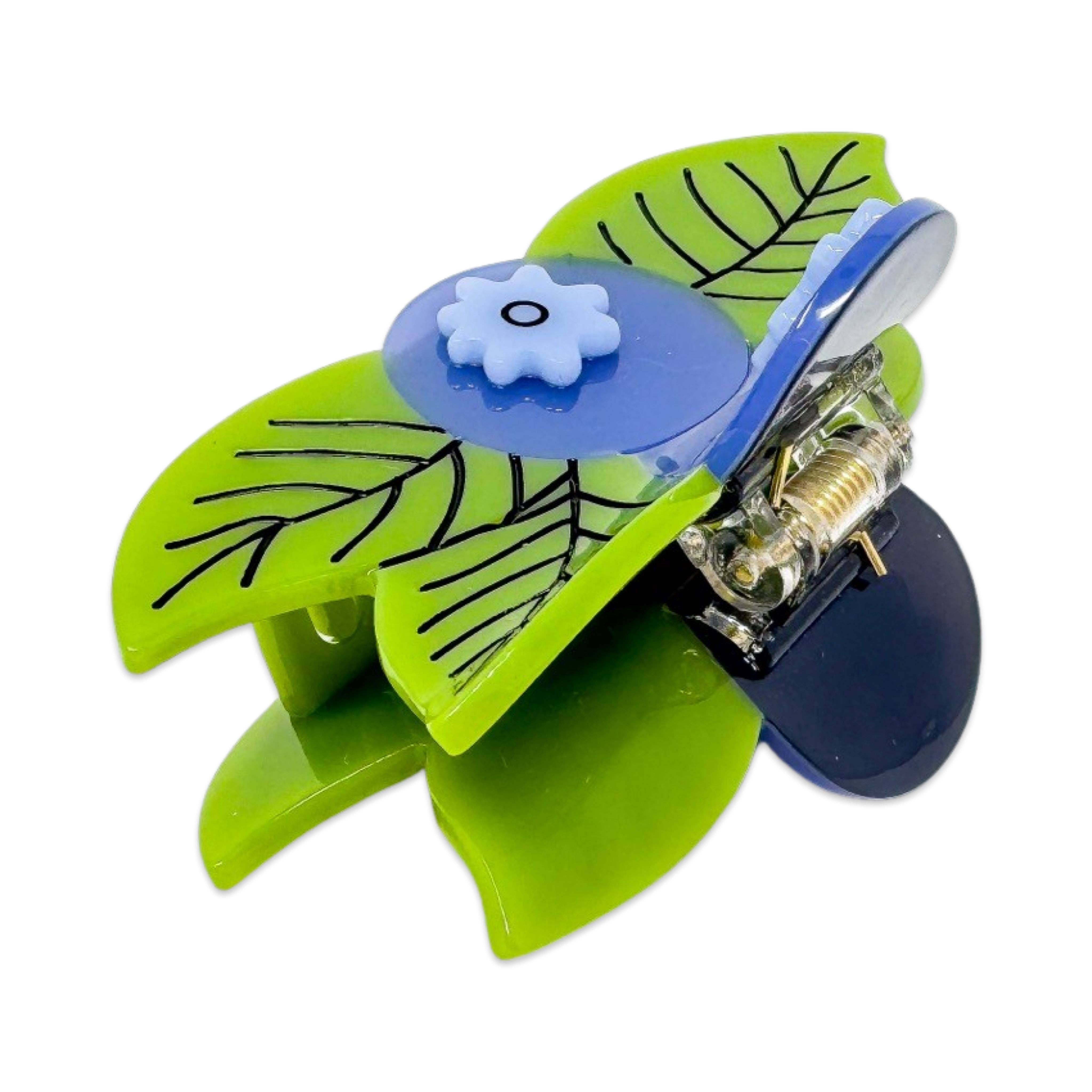 Jenny Lemons - Vente Pince à cheveux – femme - Grande pince à cheveux en forme de myrtille6