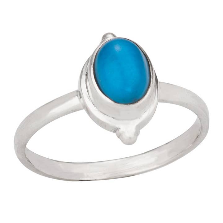 Anillo de diciembre con piedra de nacimiento de plata esterlina para venta al por mayor de Tiger Mountain Jewelry