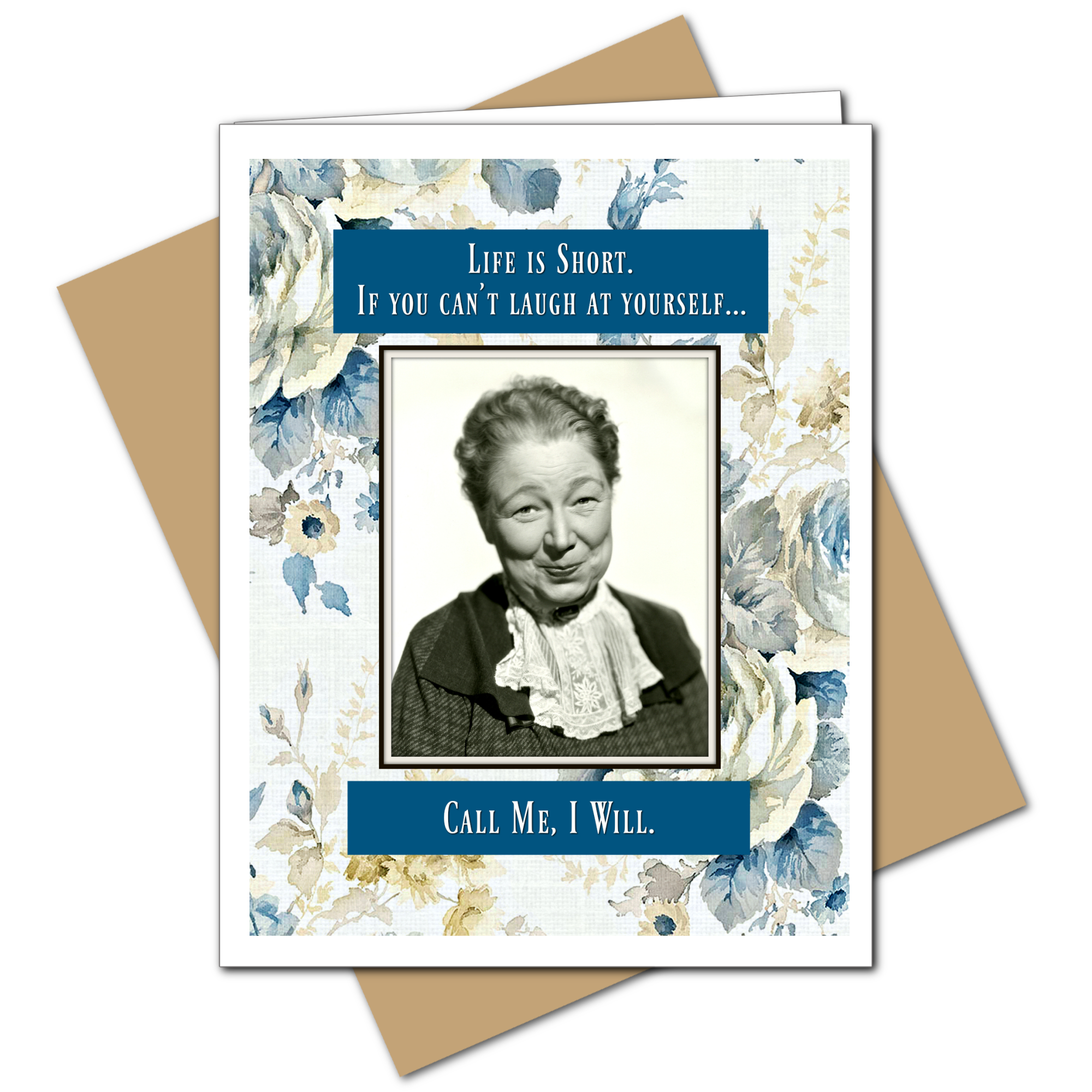 Ümlaut Brooklyn – Cartão de saudação diária por atacado – A Vida é Curta - Cartão Diário1