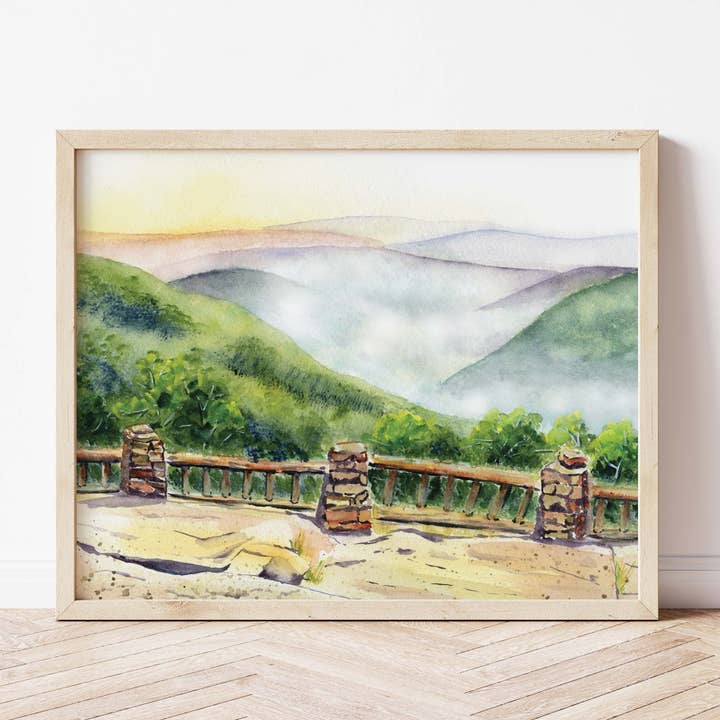 MARISAMADE - Wholesale Art Print - Coopers Rock State Forest WV Art Print