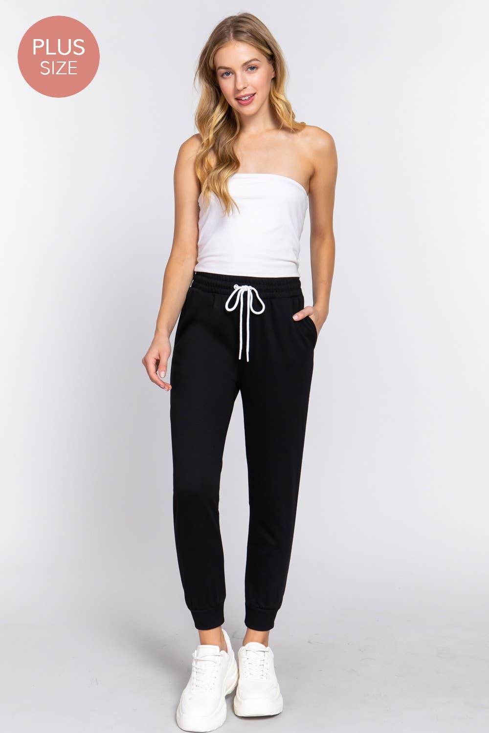 Active Basic | Active USA - Wholesale Athletic Sweatpants/Joggers - Women's - French Terry Fleece Long Jogger Pants18