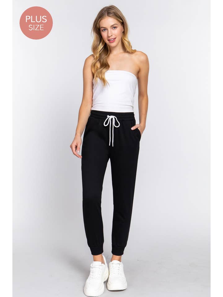 Active Basic | Active USA - Wholesale Athletic Sweatpants/Joggers - Women's - French Terry Fleece Long Jogger Pants18