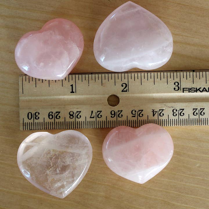 Pebble House - Wholesale Spiritual Stone/Crystal - Rose Quartz Heart (Crystals & Stones)