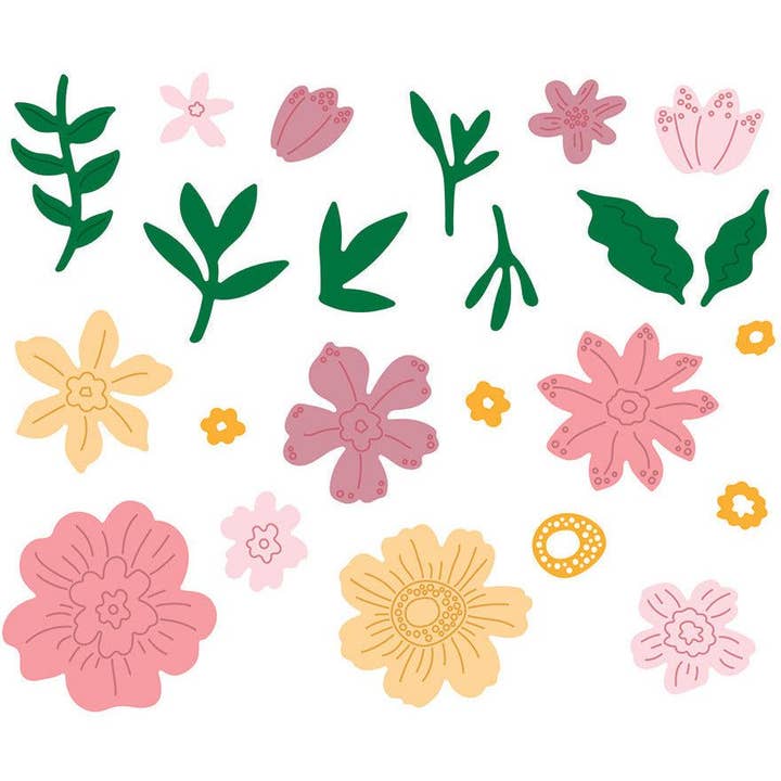 Whimsical Spring Flowers - Honey Cuts - Stand-Alone Dies for wholesale by Honey Bee Stamps