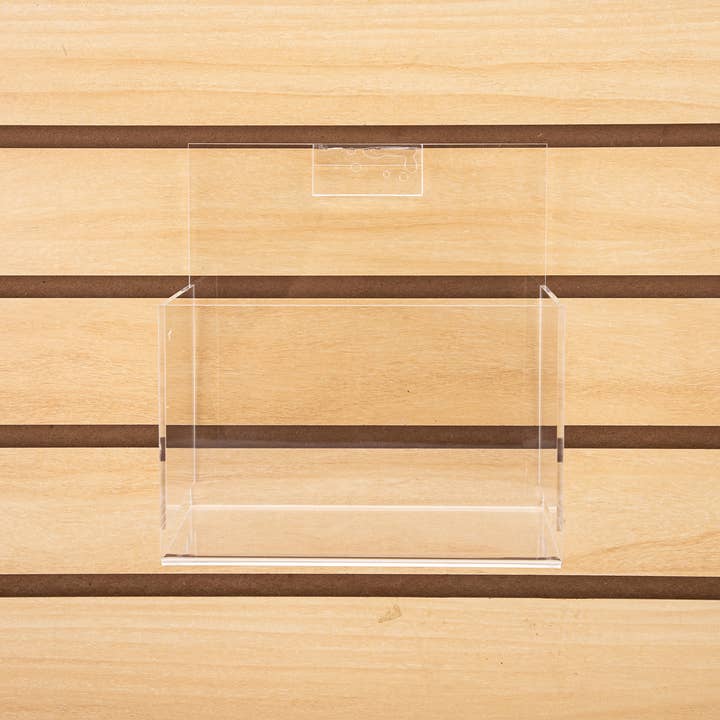 Store Supply Warehouse - Wholesale Retailer Display - Accessories - Acrylic Single Display Bin For Slatwall Or Wire Grid6