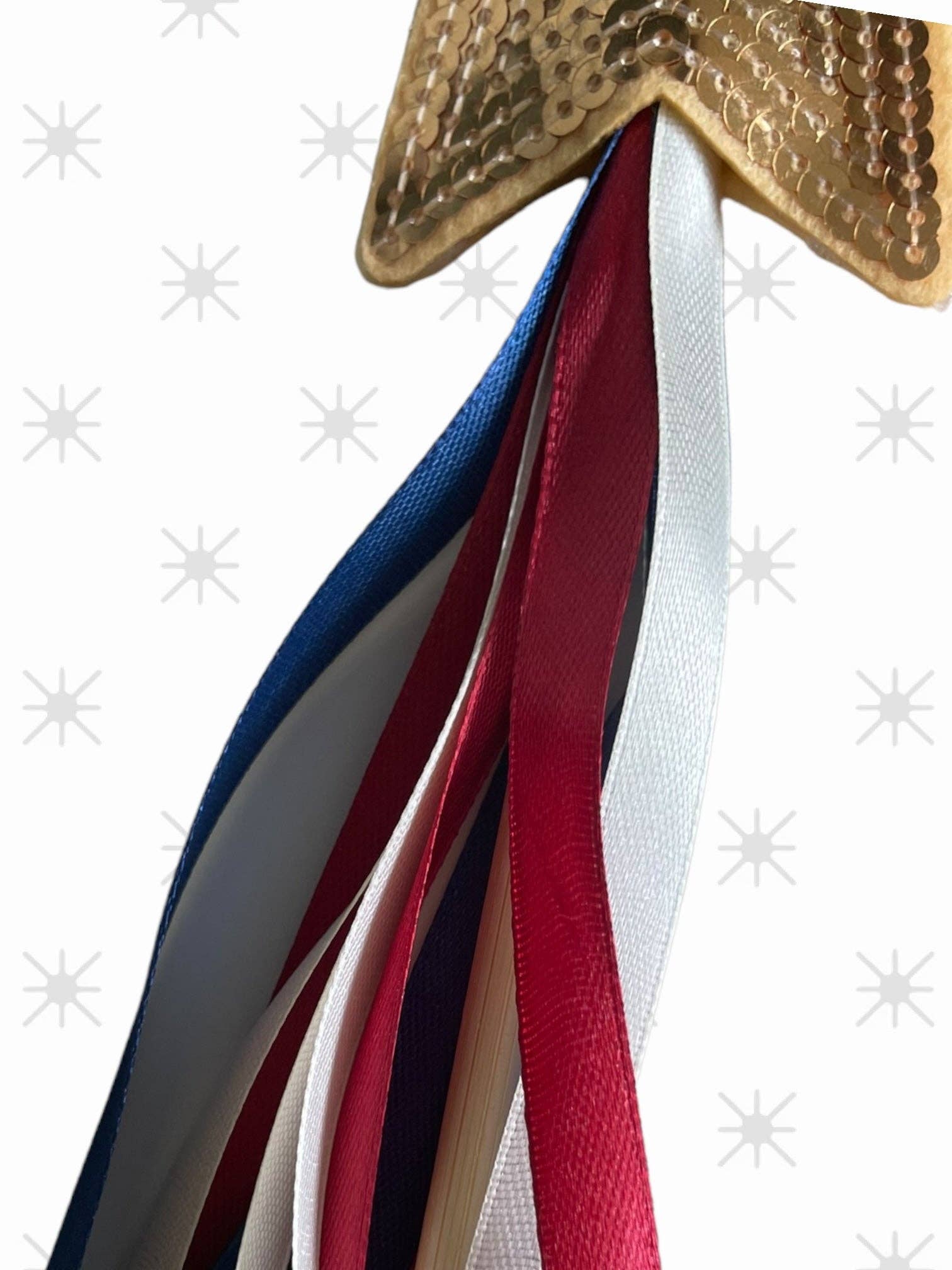 Parker and Kay Collective - Wholesale Toy Wand - Kids - Patriotic Ribbon Wand10