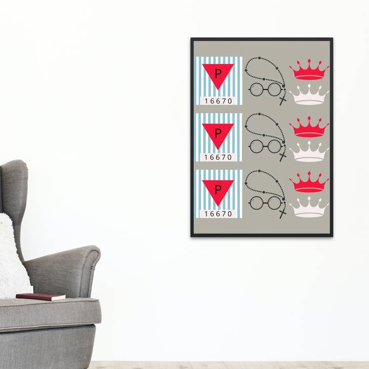 Zelie Crafts - Wholesale Art Print - Maximilian Kolbe Wall Art - Physical Print - Catholic Decor