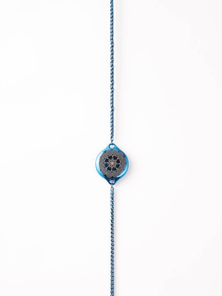 Maitri Safety Bracelet – Blue for wholesale by ResQ Jewelry
