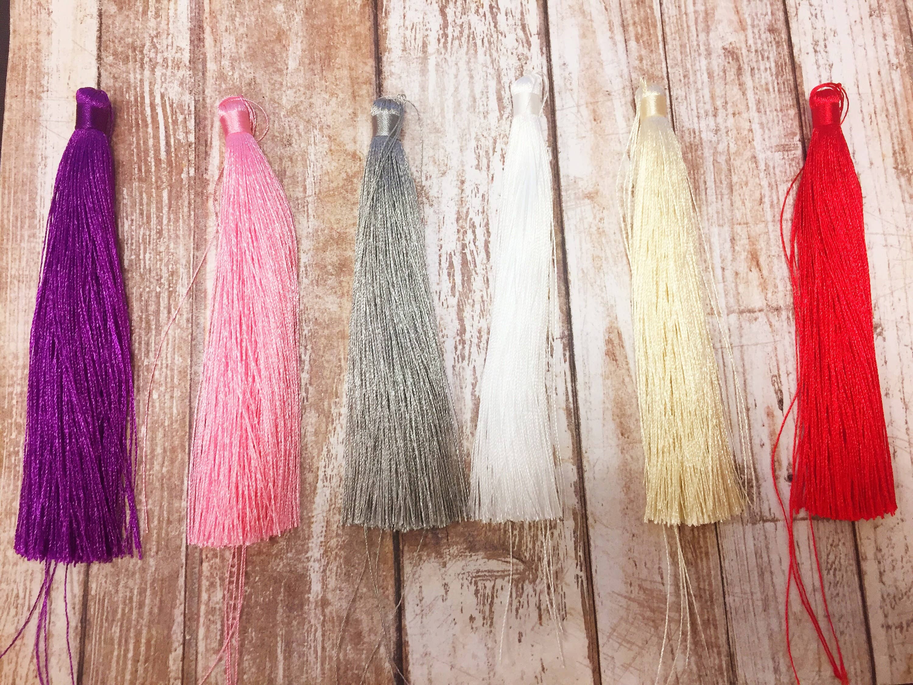 The Bead Bazaar - Wholesale Craft Supplies - Tasses, Long Tassels, Handmade Tassels, Jewelry Making, Tassel Earrings, Boho Tassels, Jewelry Tassels0