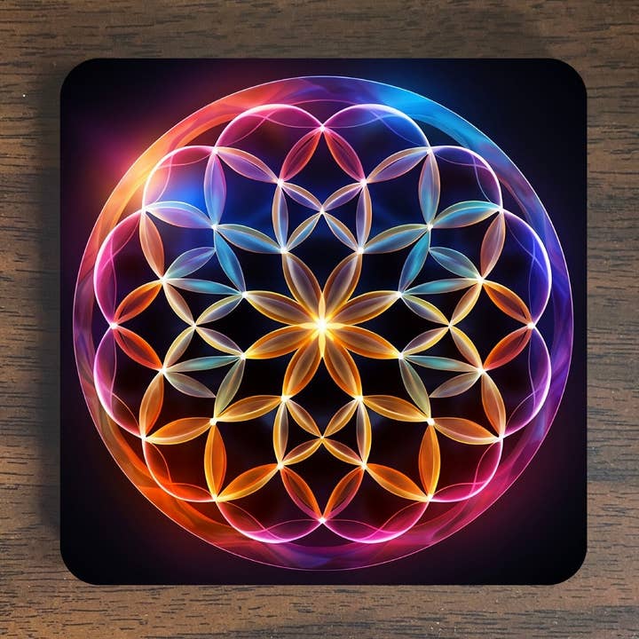 Imán mandala para venta al por mayor de Zen and Meow