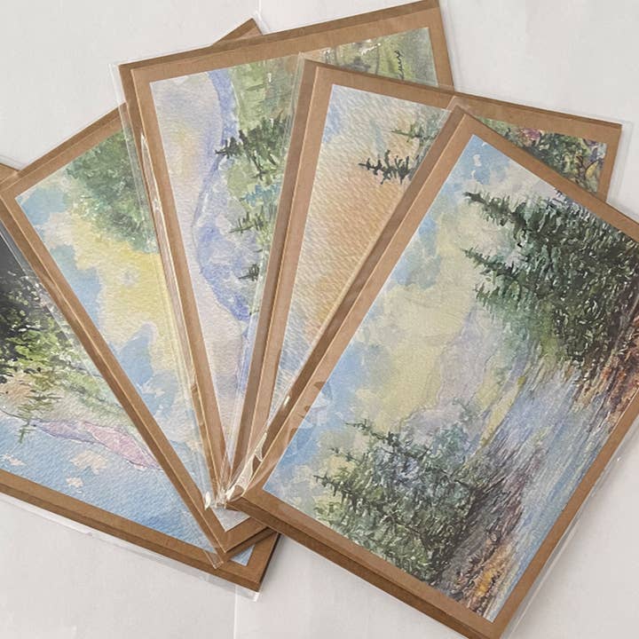 Colorado Collection (5 cards) for wholesale by Painted by Eileen, LLC