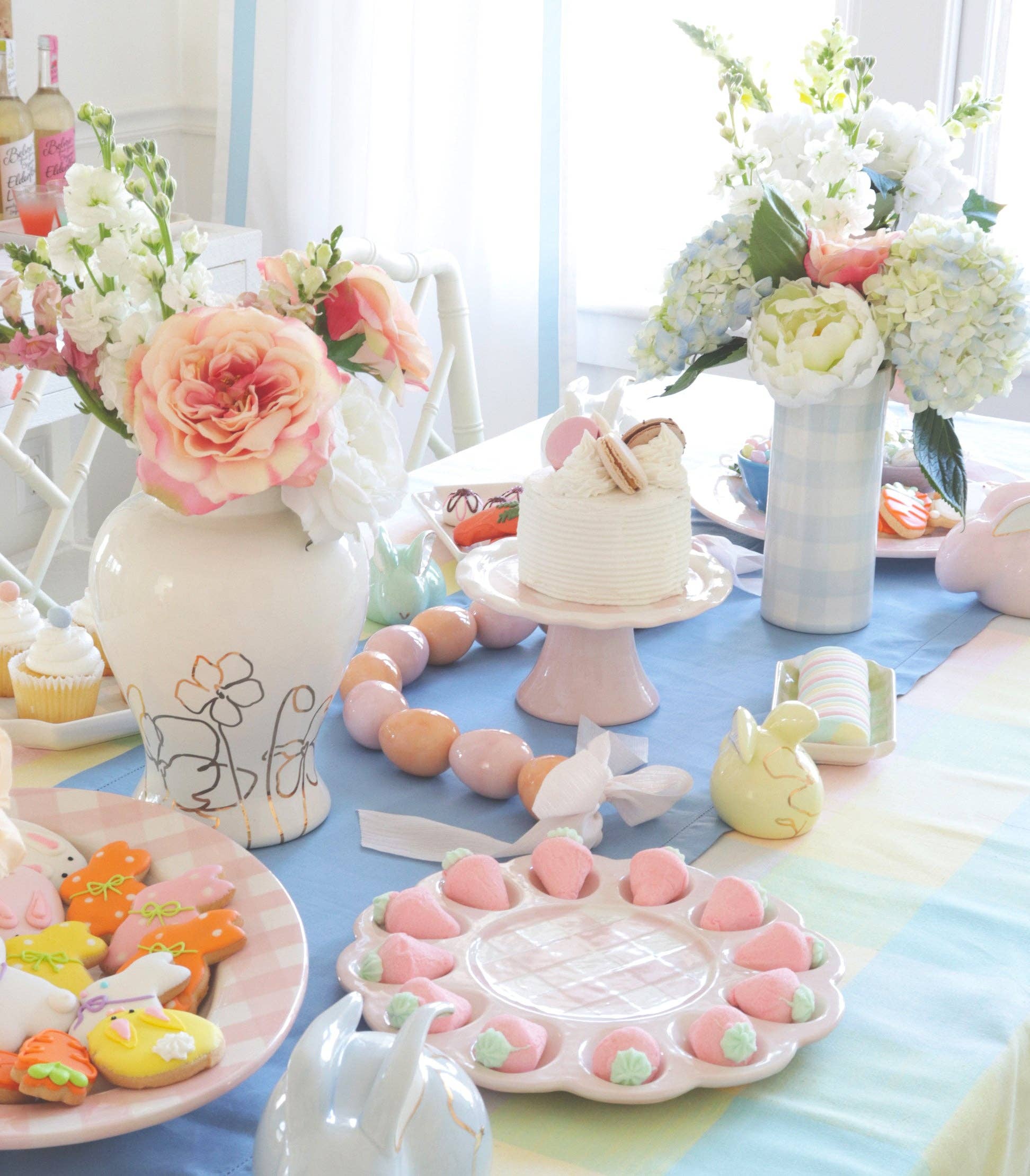 Lo Home | Ruby Clay – wholesale Vas – Gingham Kolumn Vas15