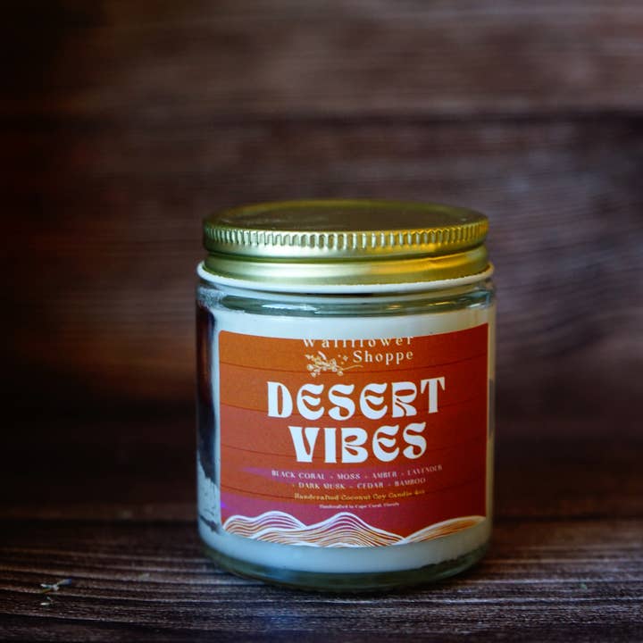 The Wallflower Shoppe - Wholesale Jar/Filled Candle - Desert Vibes7