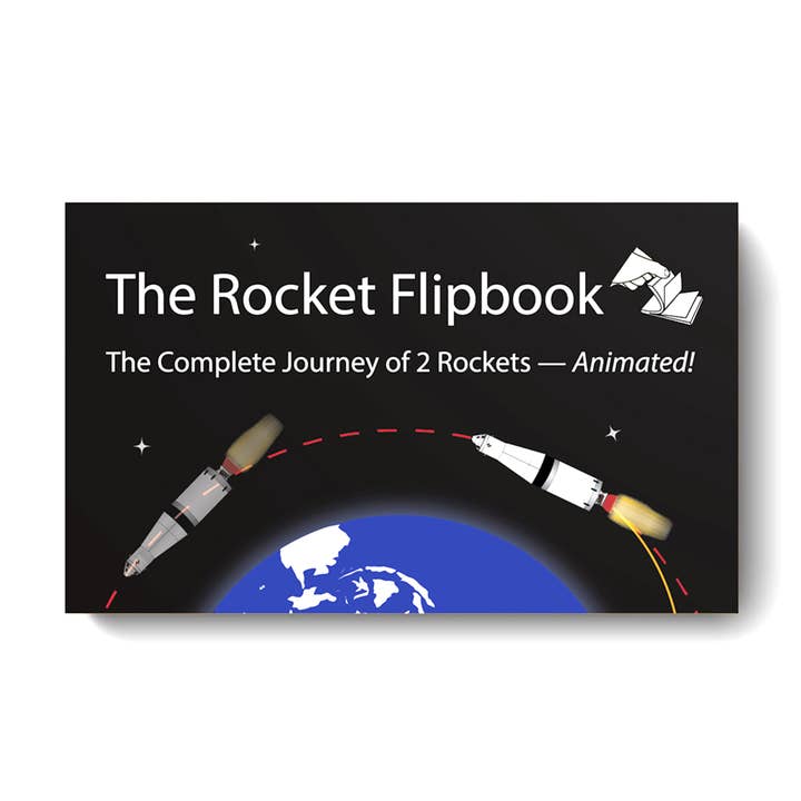 The Rocket Flipbook, with Journey books for wholesale by Liquid Bird