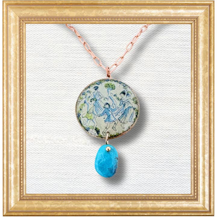 Colar Bloom — Edição 09 — C. S. Lewis, Príncipe Caspian por atacado de Folkloric Jewelry