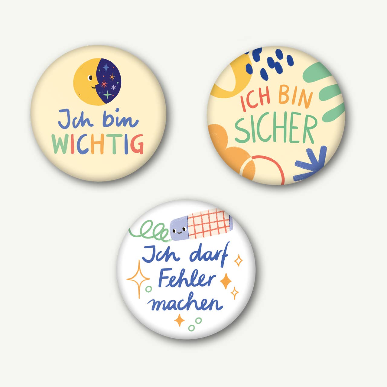 VIERUNDFÜNFZIG - Wholesale Magnet - Magnet affirmation I can learn anything 37 mm3