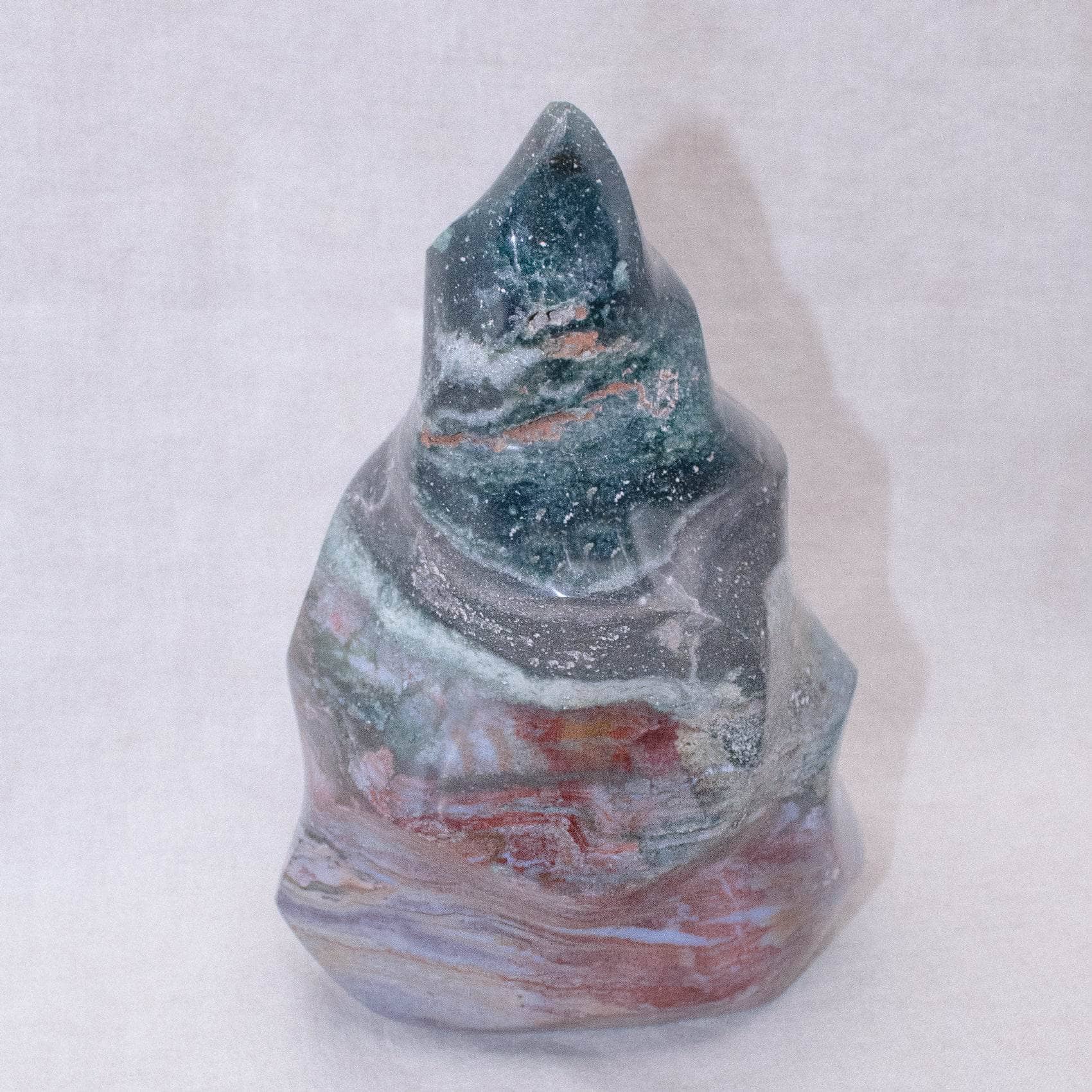 Tiny Rituals - Wholesale Spiritual Stone/Crystal - Ocean Jasper Flame - AAA Premium Quality49