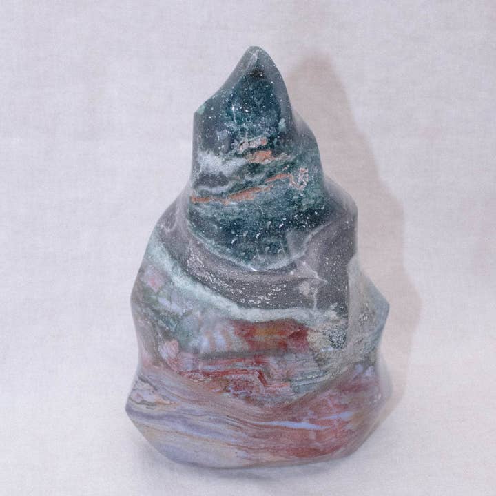 Tiny Rituals - Wholesale Spiritual Stone/Crystal - Ocean Jasper Flame - AAA Premium Quality49